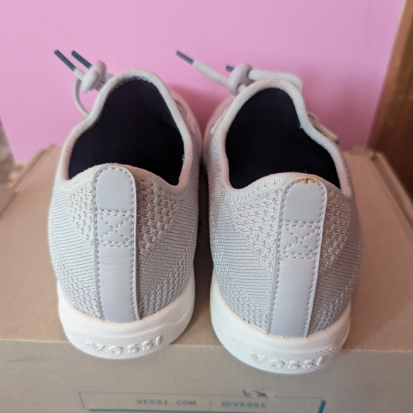 Vessi Kids Waterproof Sneakers - Gray - Picture 4 of 5